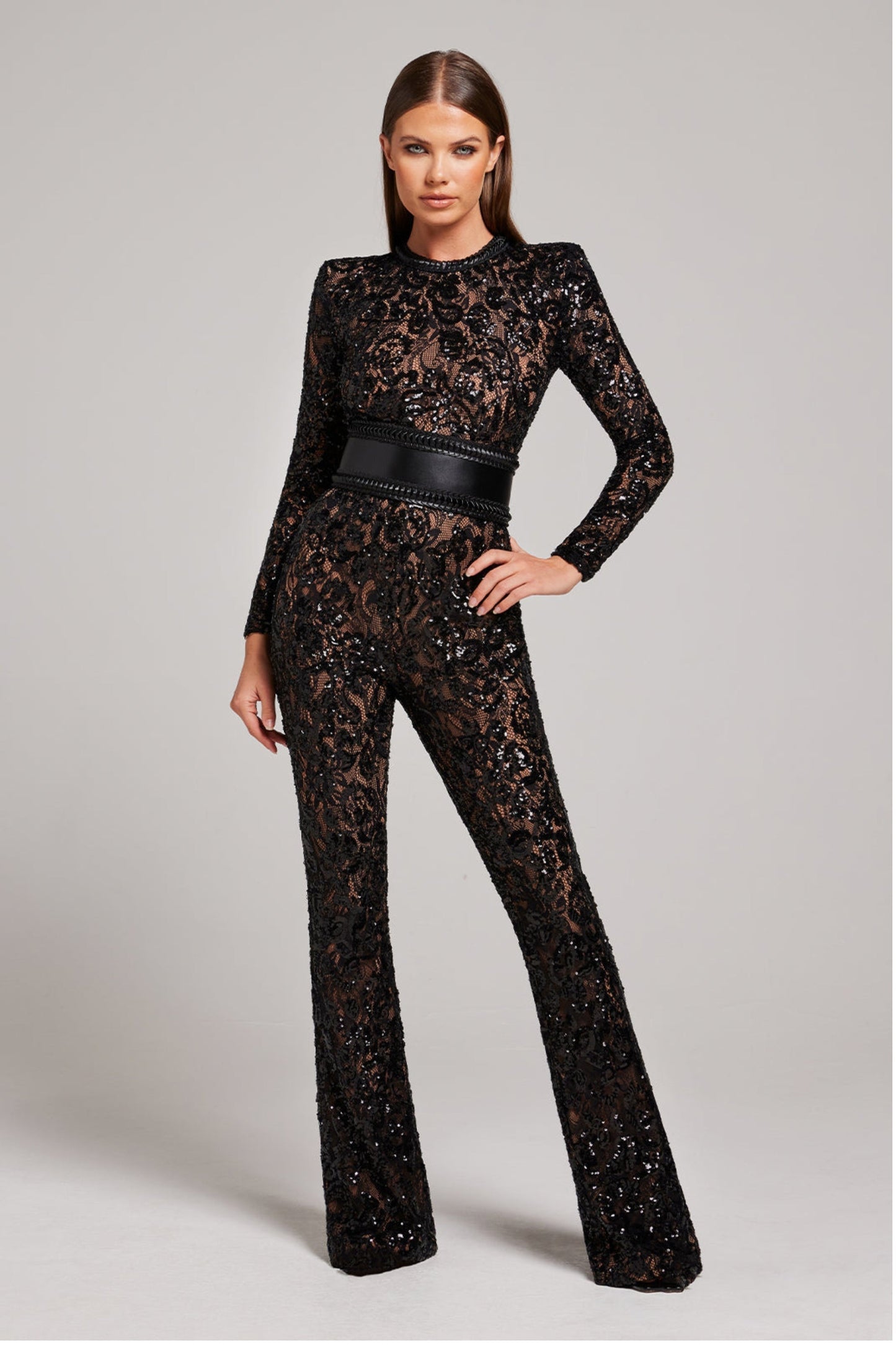 CELESTE | LACE JUMPSUIT