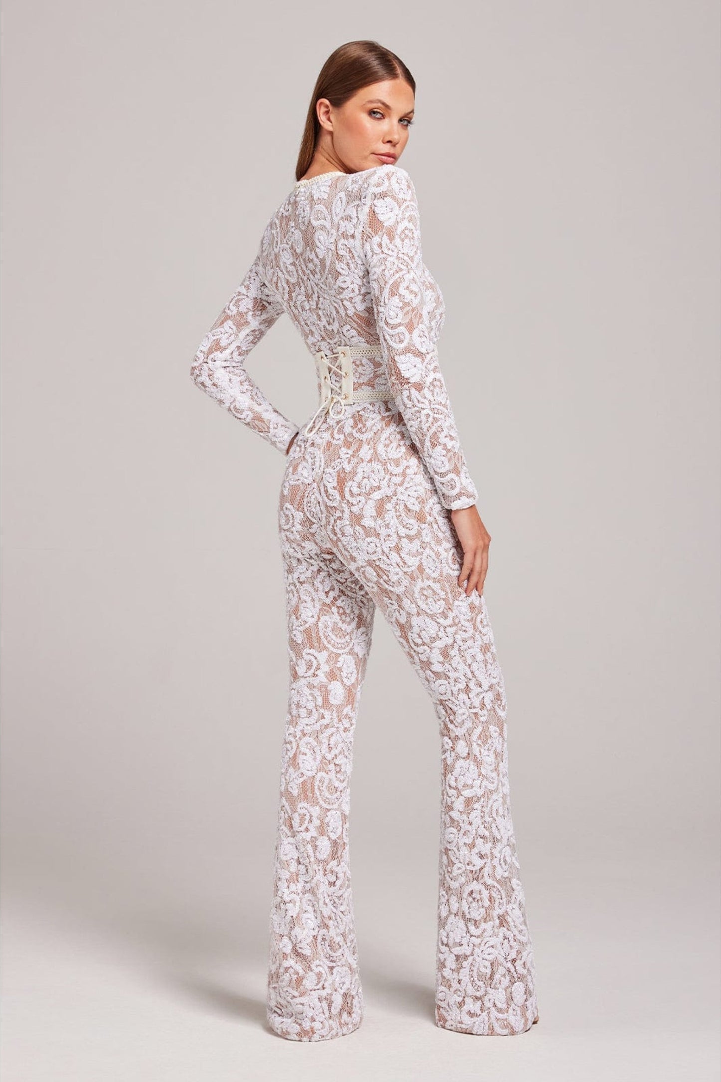 CELESTE | LACE JUMPSUIT