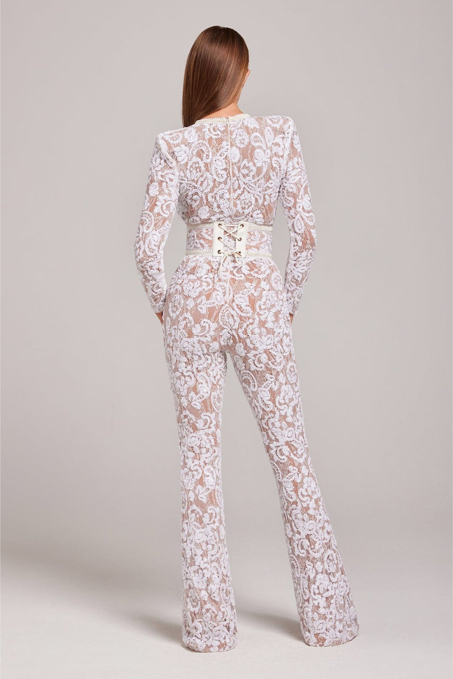 CELESTE | LACE JUMPSUIT